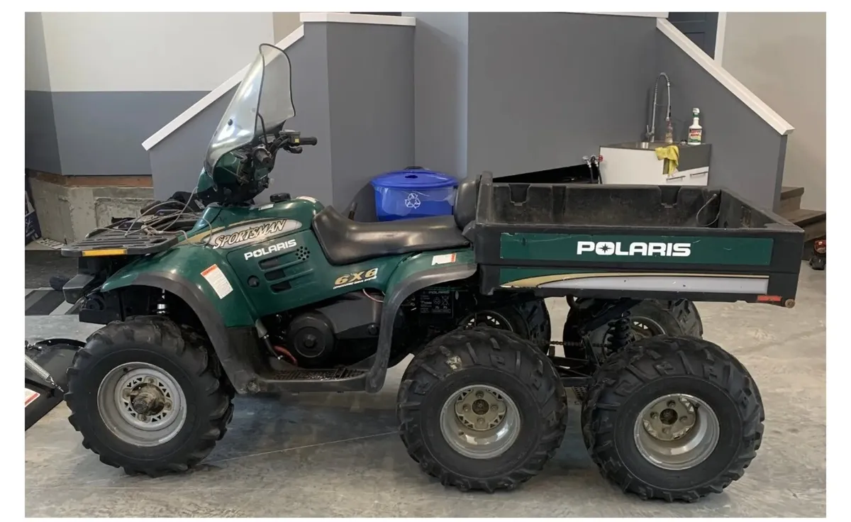 Honda 500 2009 parts . Polaris 6x6 - Image 2