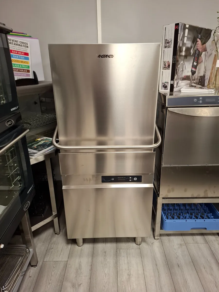Aristarco AH800 Pass Through Hood Type Dishwasher - Image 1