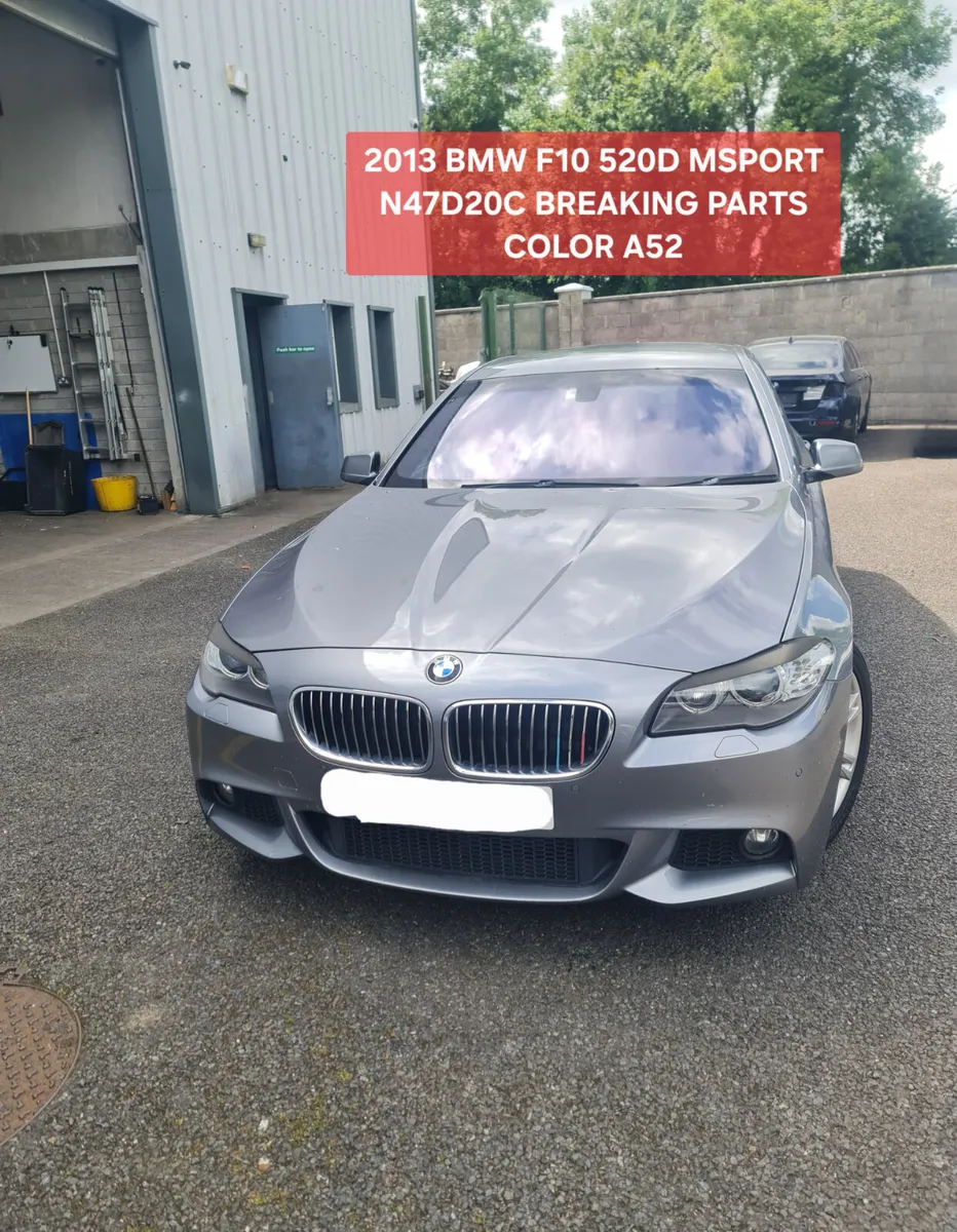 2013 BMW F10 520D MSPORT BREAKING PARTS N47D20C - Image 1