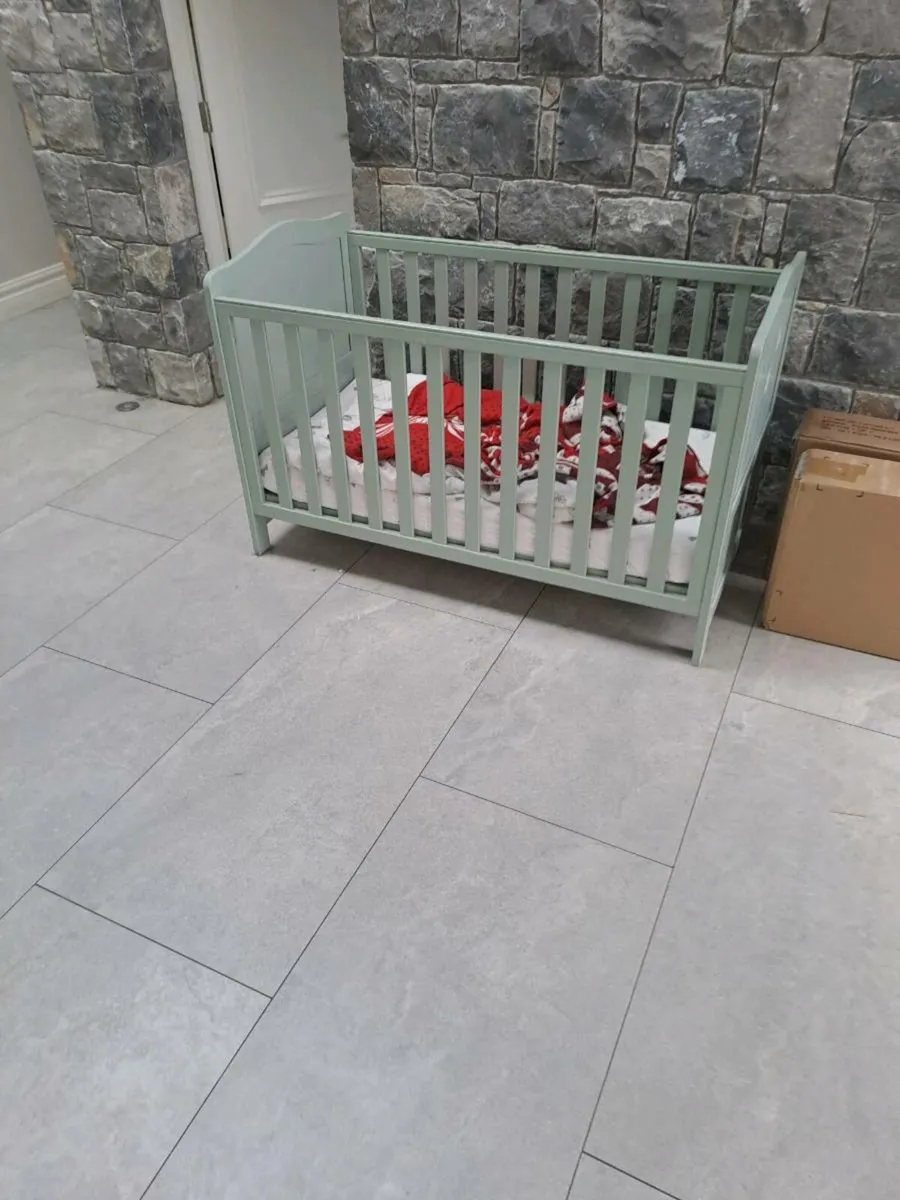 Cot bed and nursing chair. - Image 3