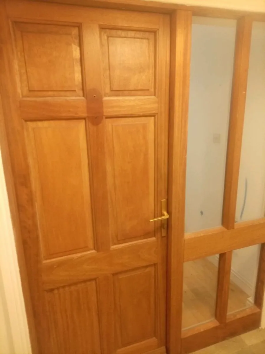 Solid Teak front door - Image 2