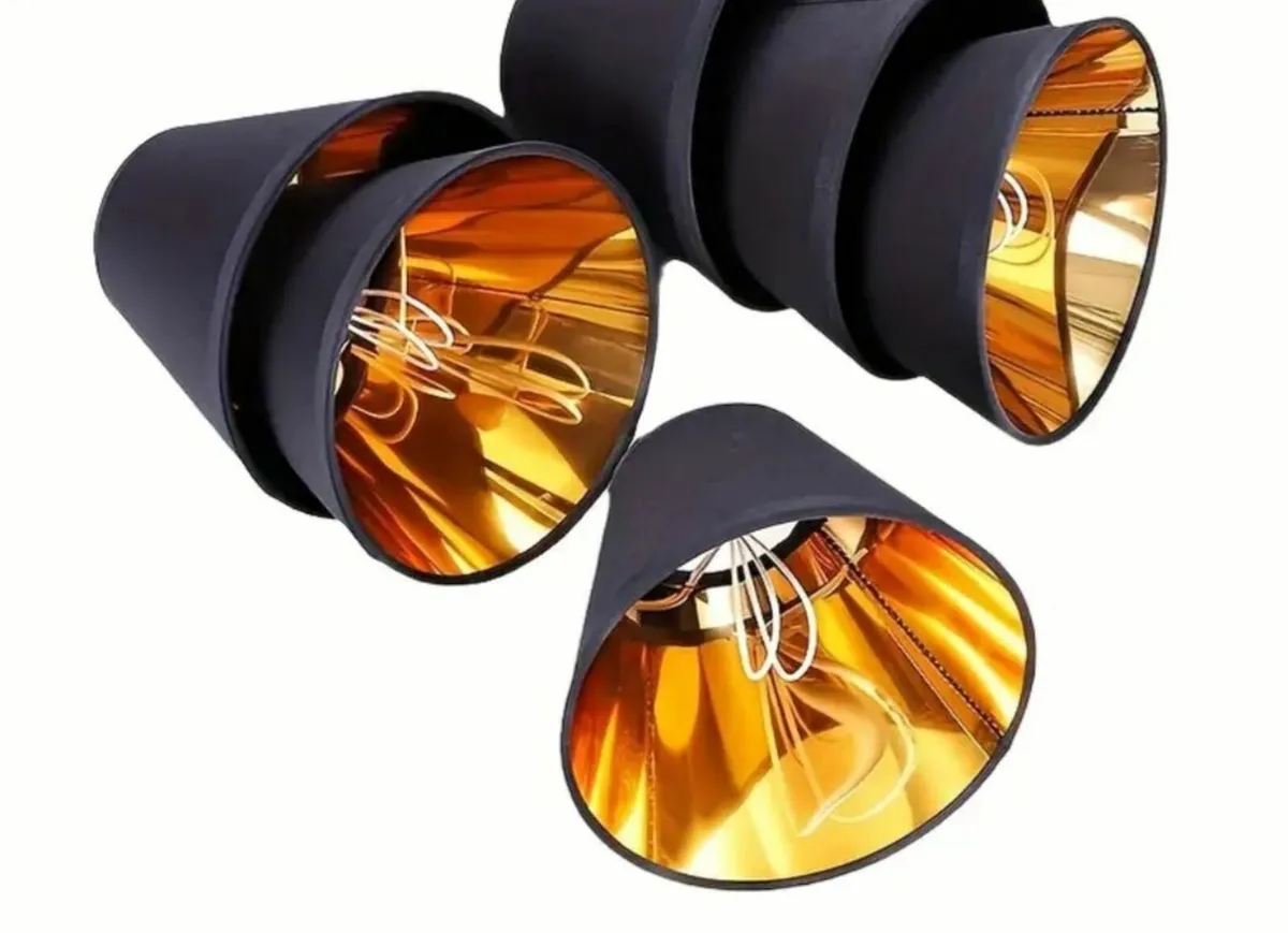 3 lampshades - Image 2