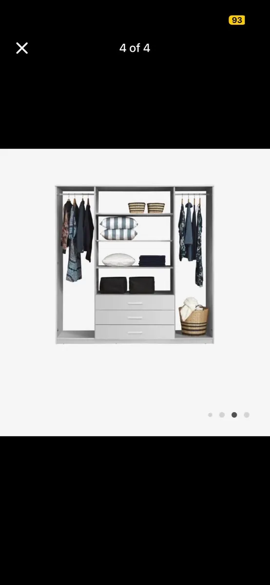 JYSK large wardrobe - Image 2