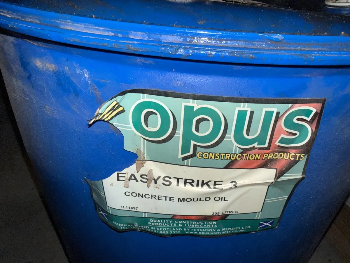 Shuttering/Formwork Oil - Image 1