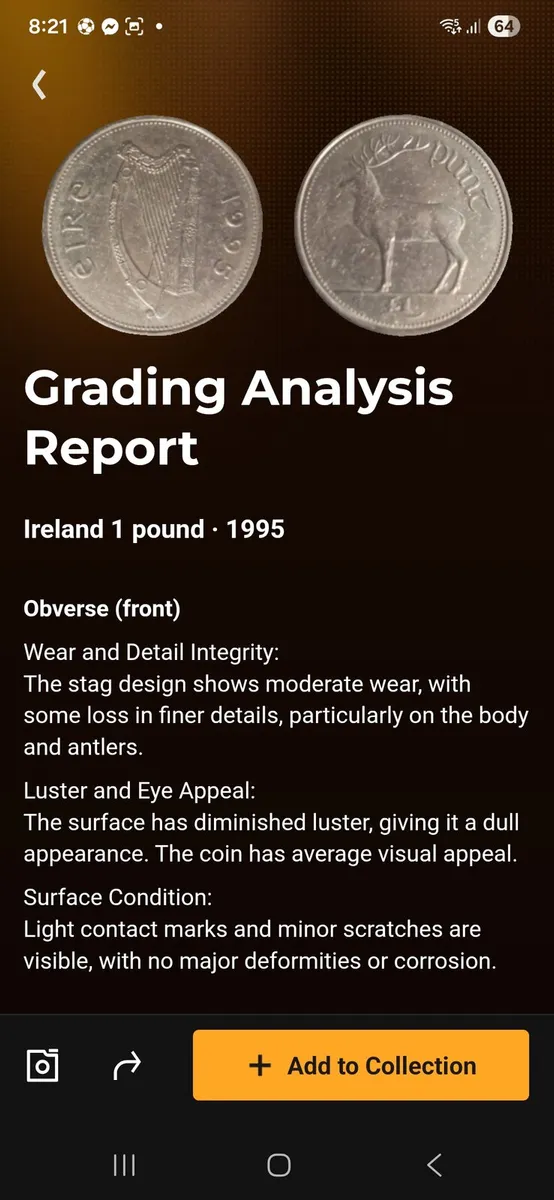 Ireland 1 pound 1995 coin - Image 2