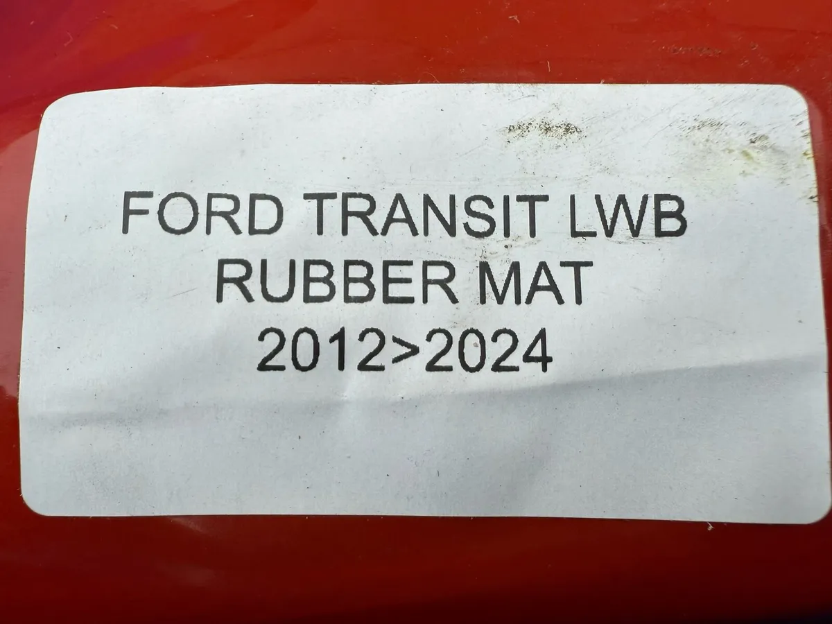 Van cockpit floor mats full width - Image 2