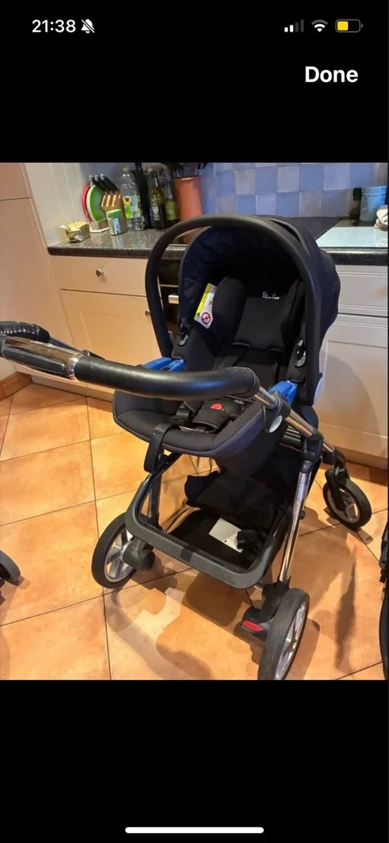 Silver Cross Buggy, pram, car seat - Image 2