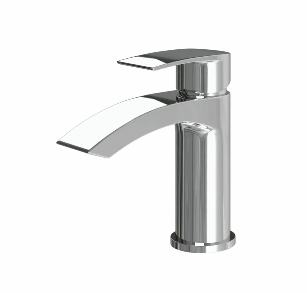 Waterfall Basin Mixer Tap | Chrome - Image 2