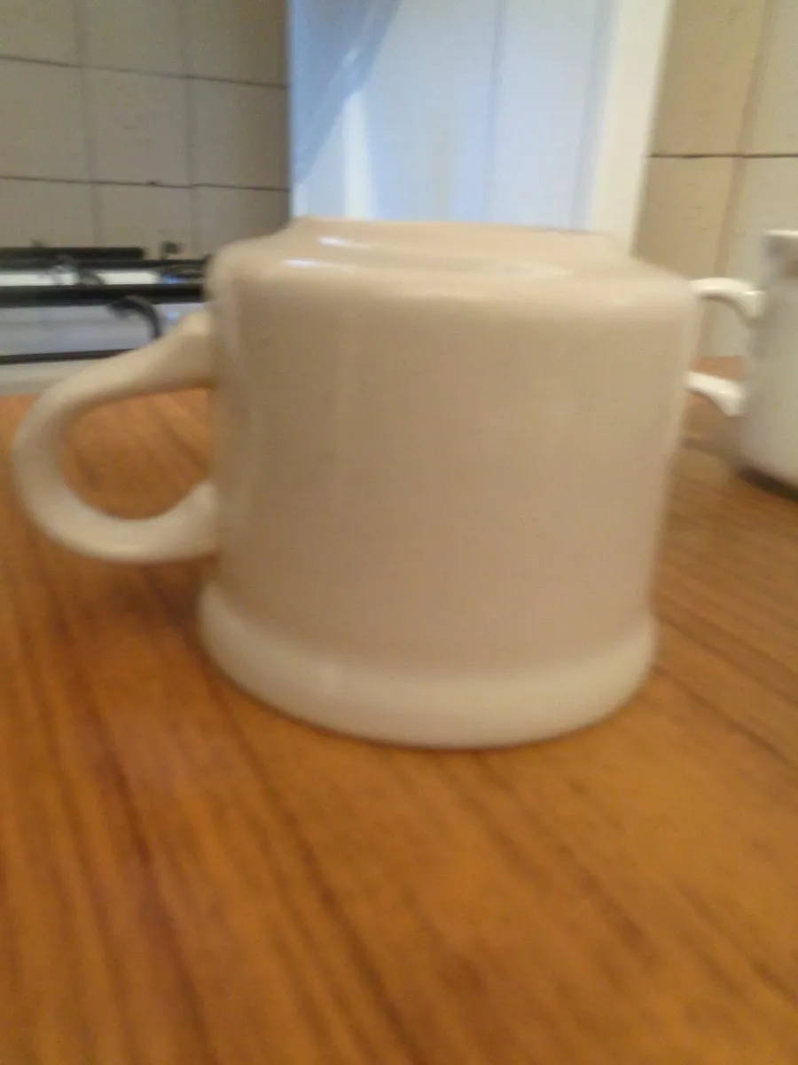 White Cups x 6 for Sale - Image 4