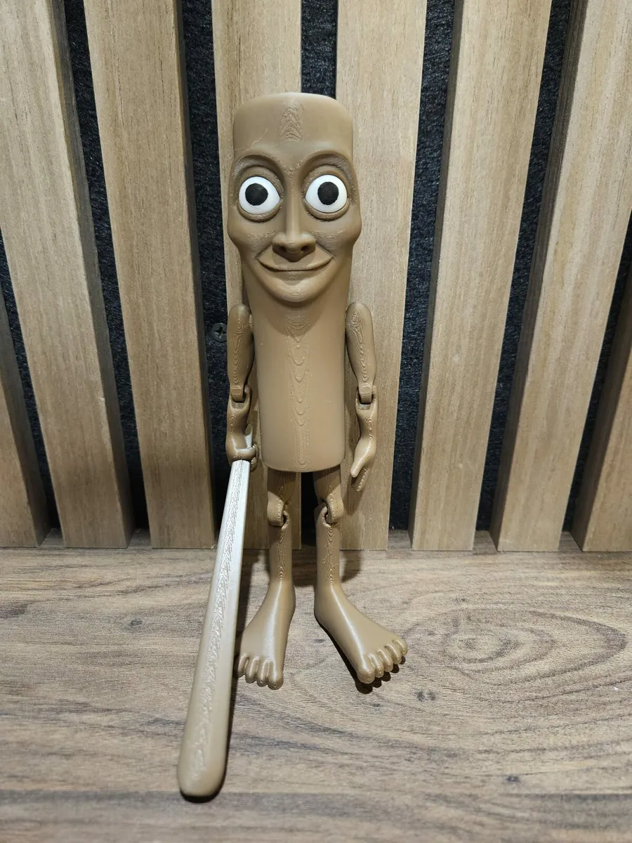 3D Printed Italian Brainrot  Tung Tung Ballerina - Image 3