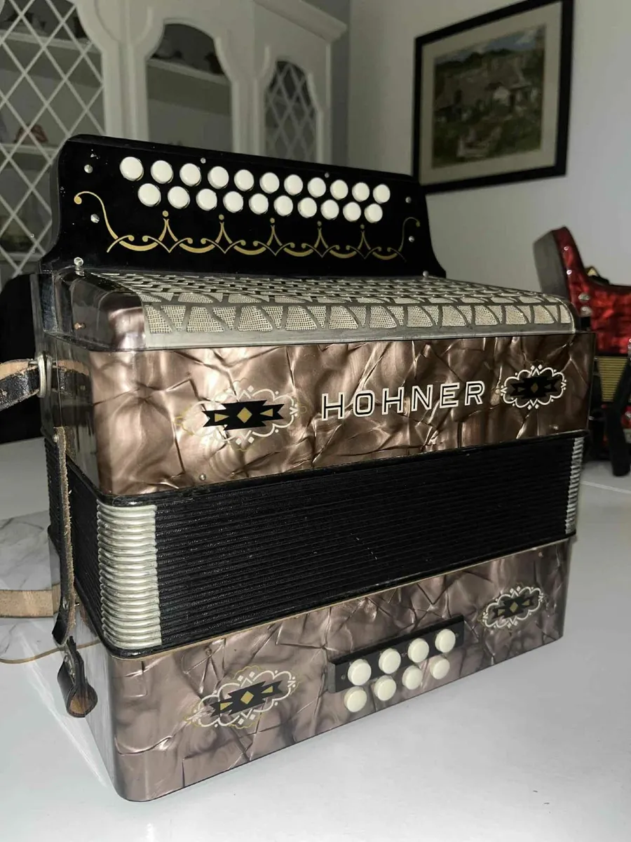 A lovely Hohner Accordion, 2 Row, BC Tunning - Image 2
