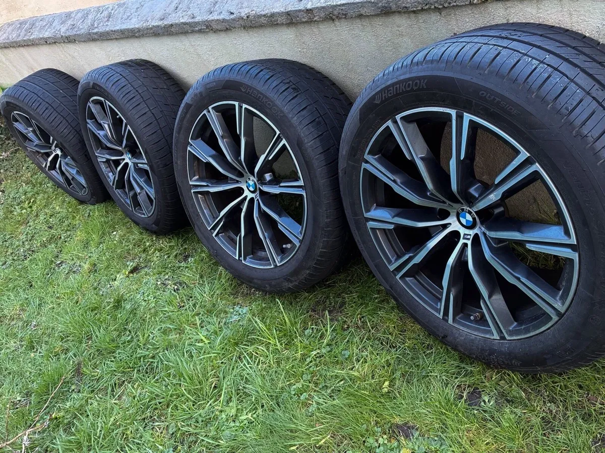 Genuine Bmw X5 X6 G06 G05 740m Alloys Wheels 20" - Image 1
