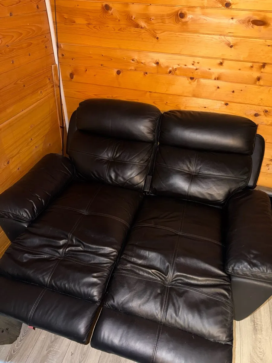 Leather Electric 2-Seater Recliner - Image 4