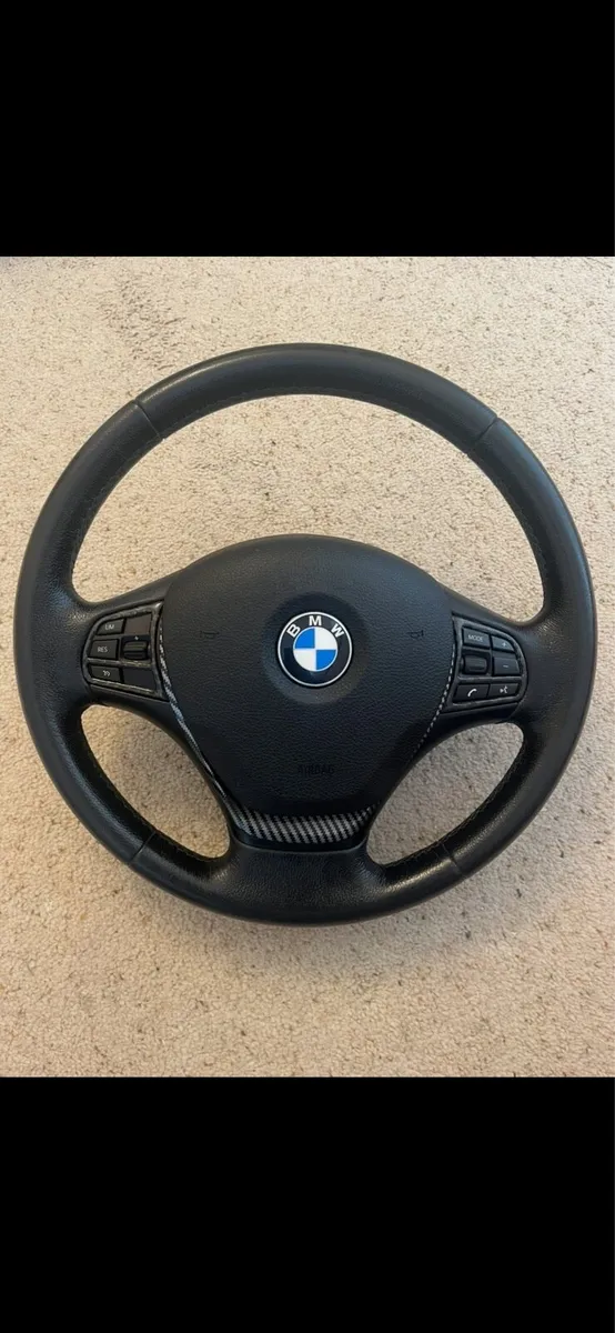 BMW F30 Steering Wheel - Image 1