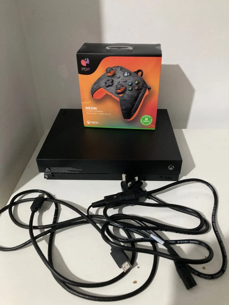 Xbox One X 1TB – Excellent Condition | Controll - Image 1