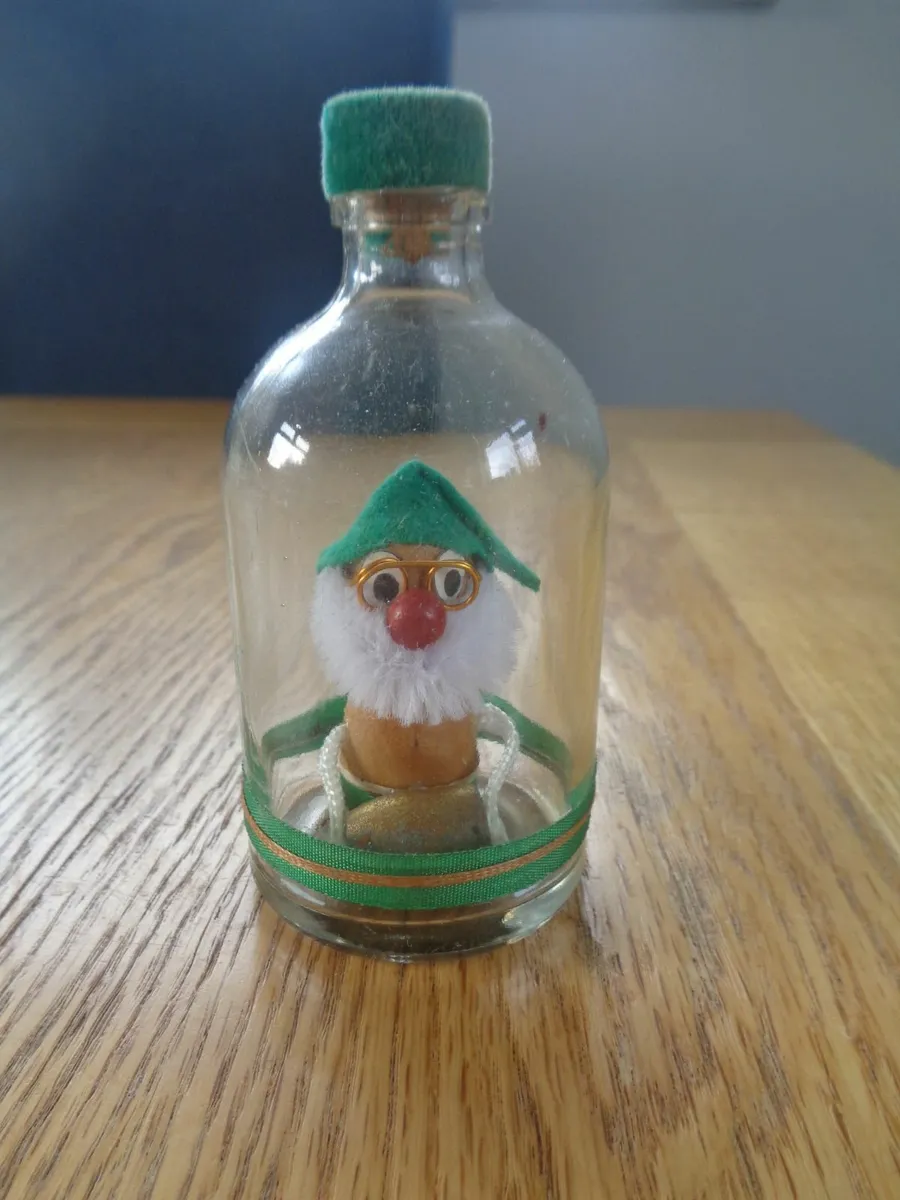 Vintage Leprachaun in Bottle for Sale
