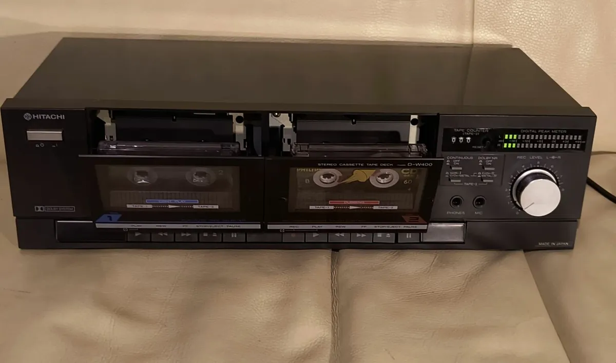 Stereo double cassette deck Hitachi D-W400   Mode - Image 4