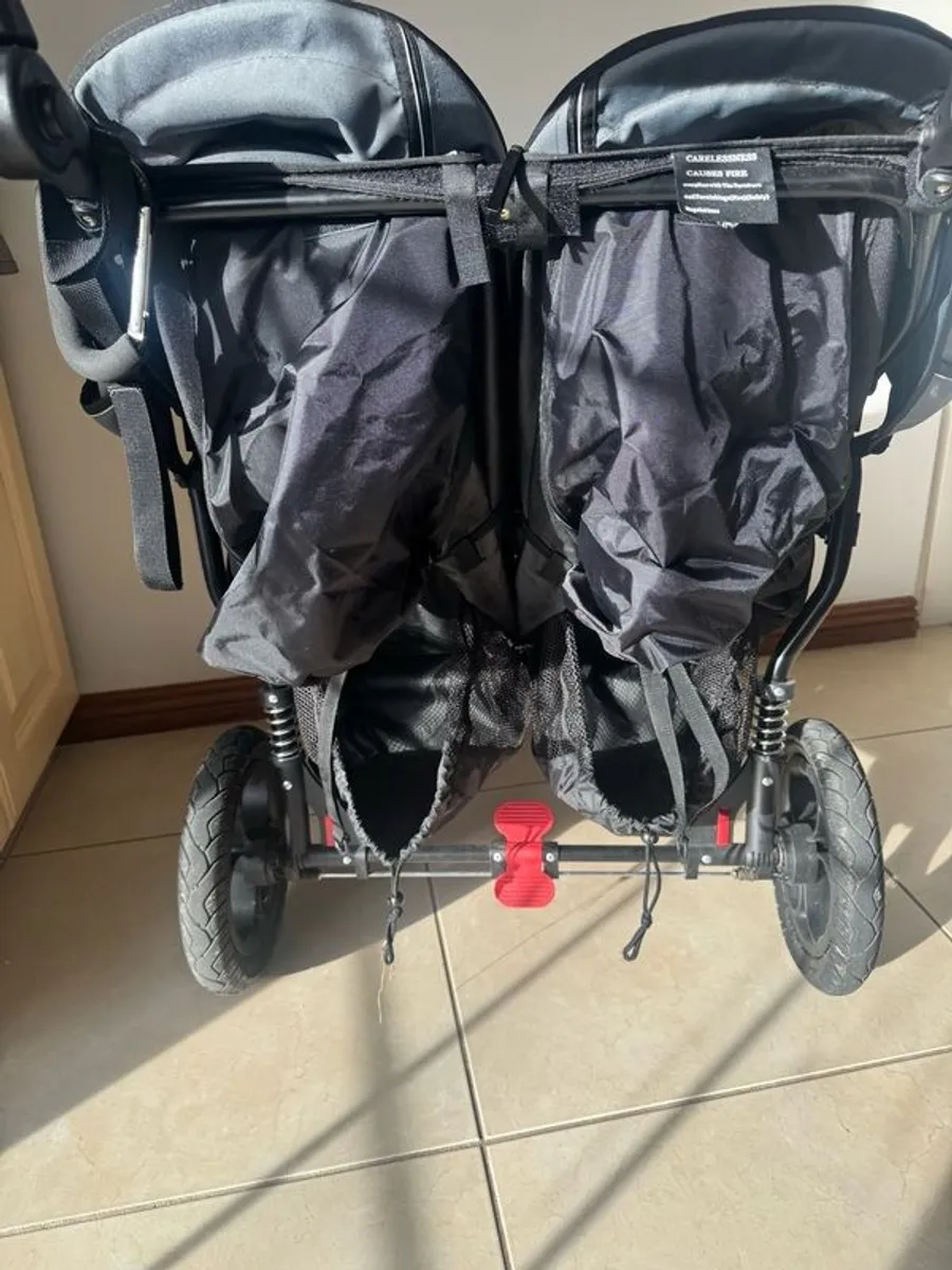 Out n About Nipper V4 - Double - Steel Grey - Image 4