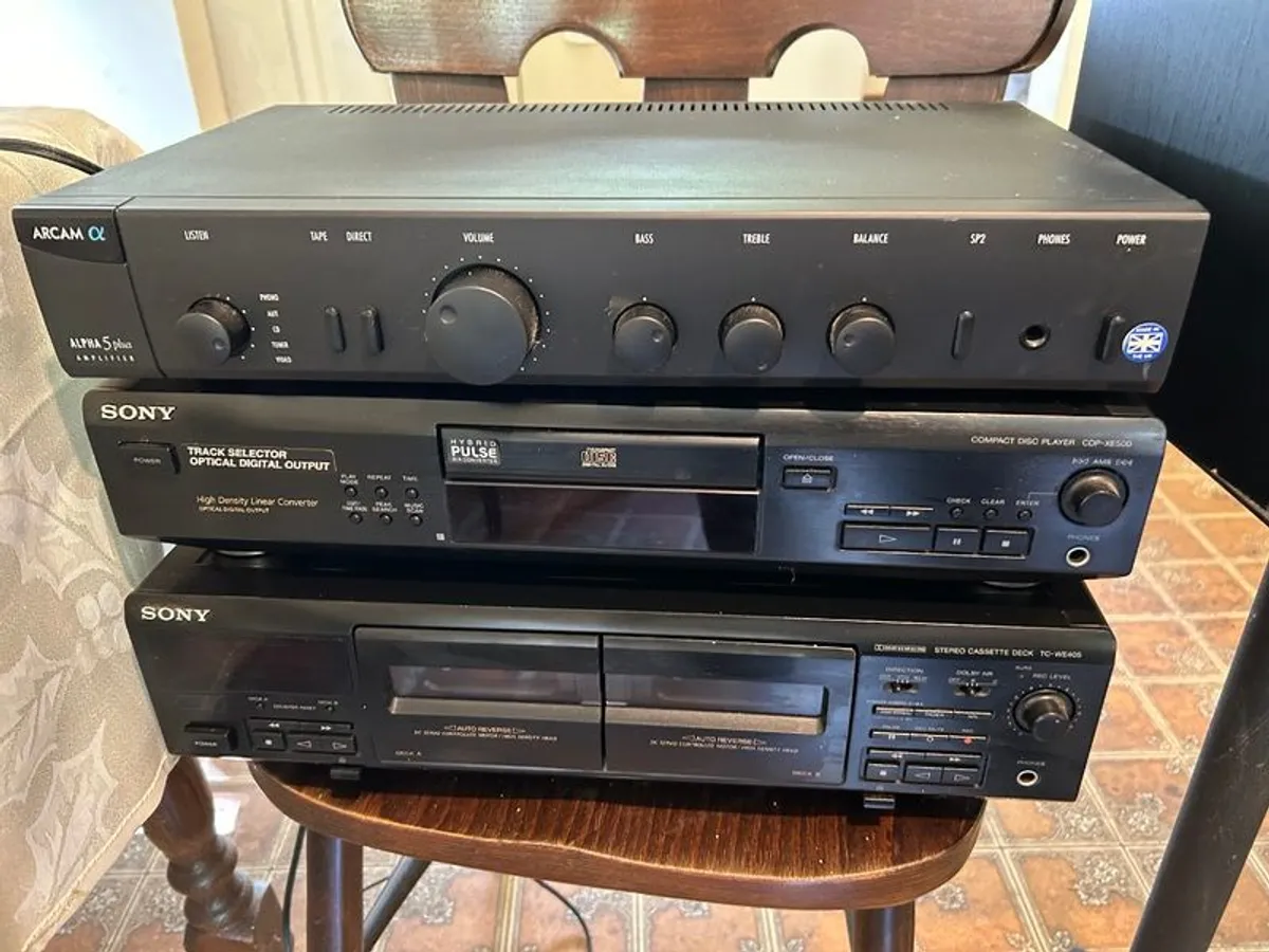 High-End Vintage Hi-Fi System Arcam /B&W DM601 - Image 1