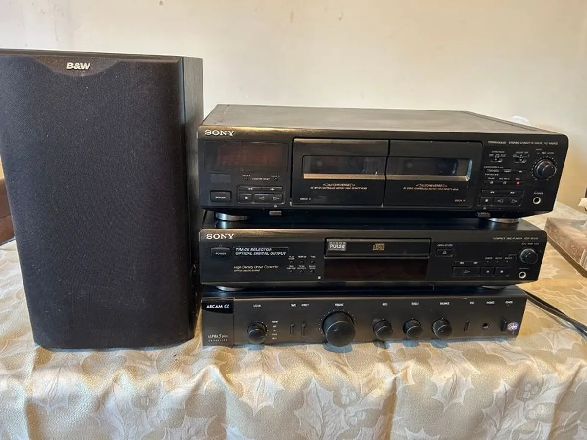 High-End Vintage Hi-Fi System Arcam /B&W DM601 - Image 3