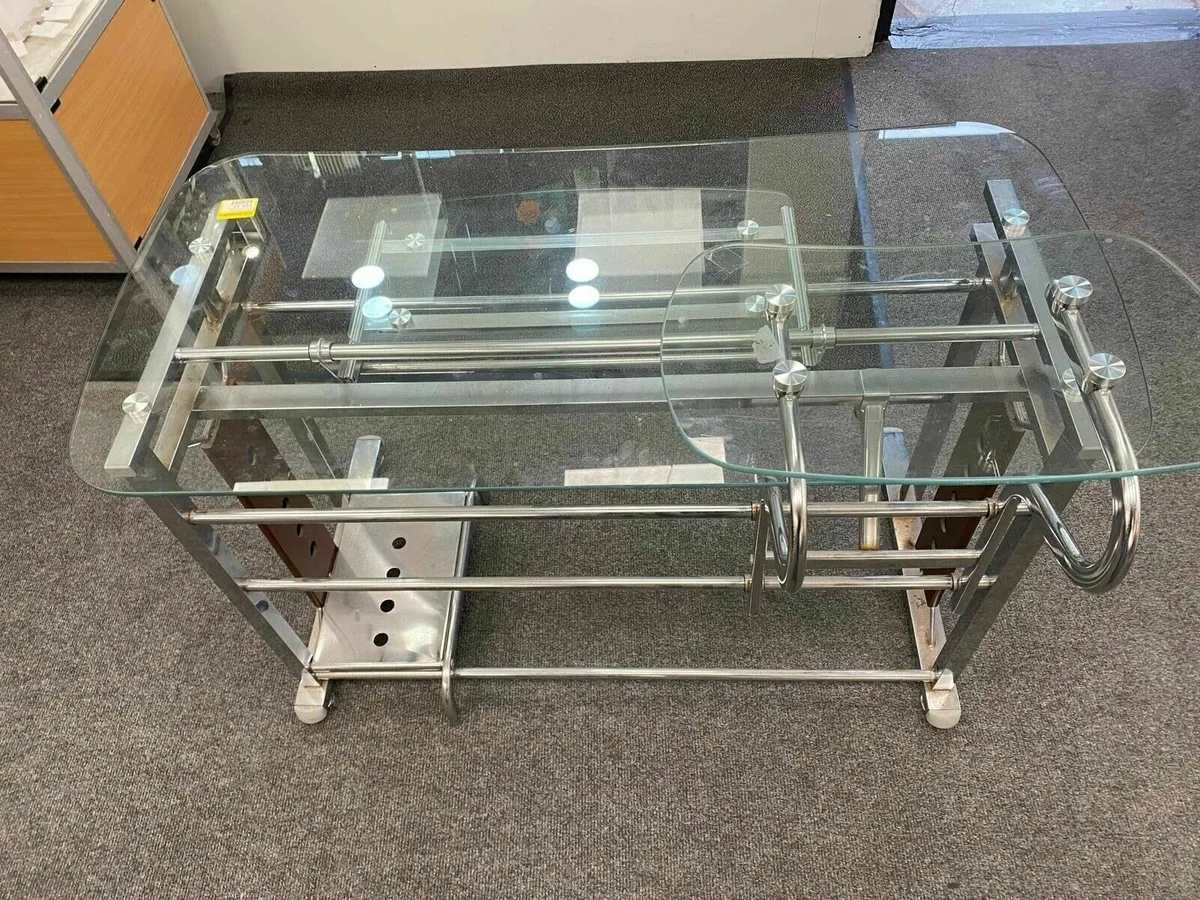 Glass Desk - Image 1