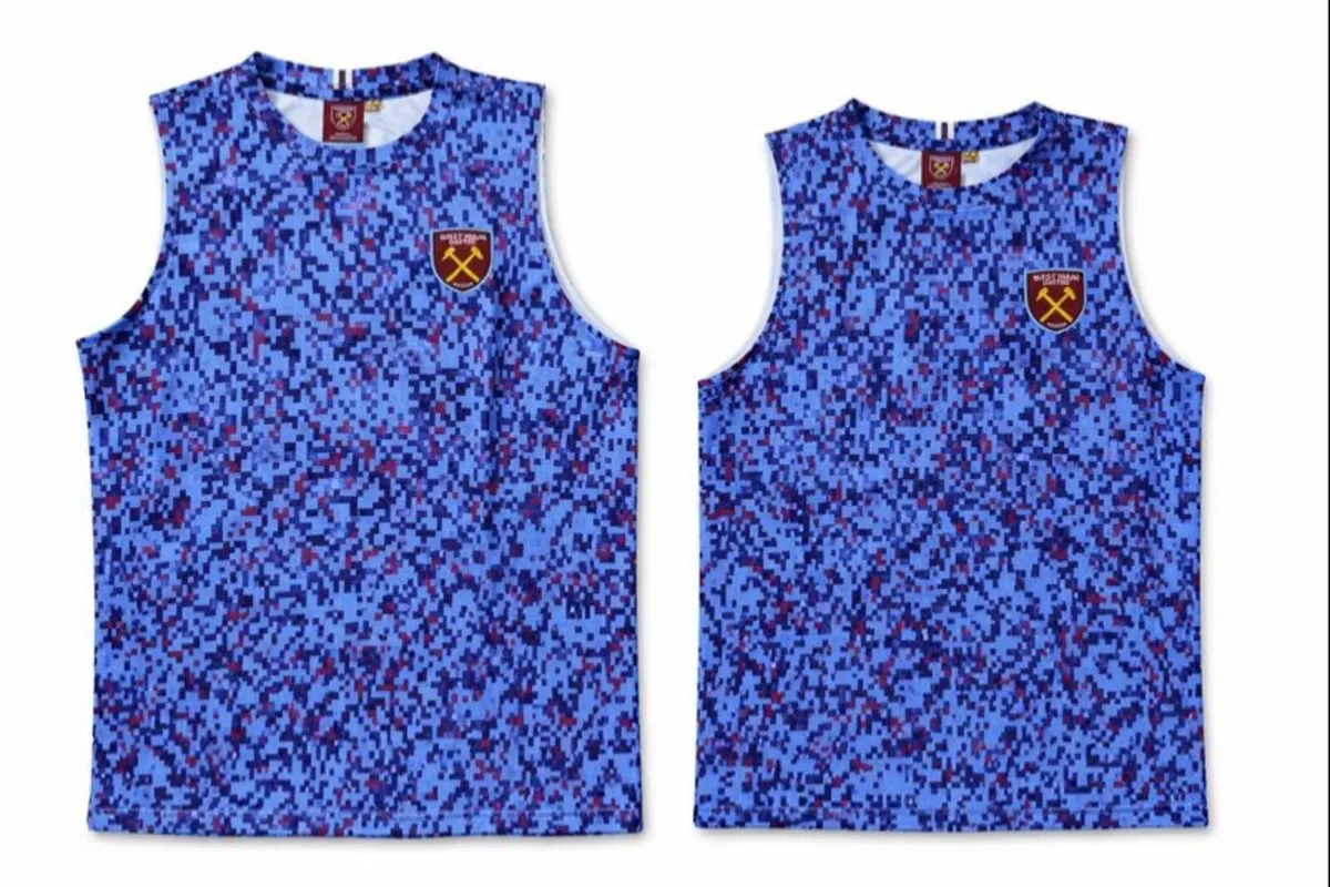 BRAND NEW Official Merchandise Unisex West Ham Top - Image 2