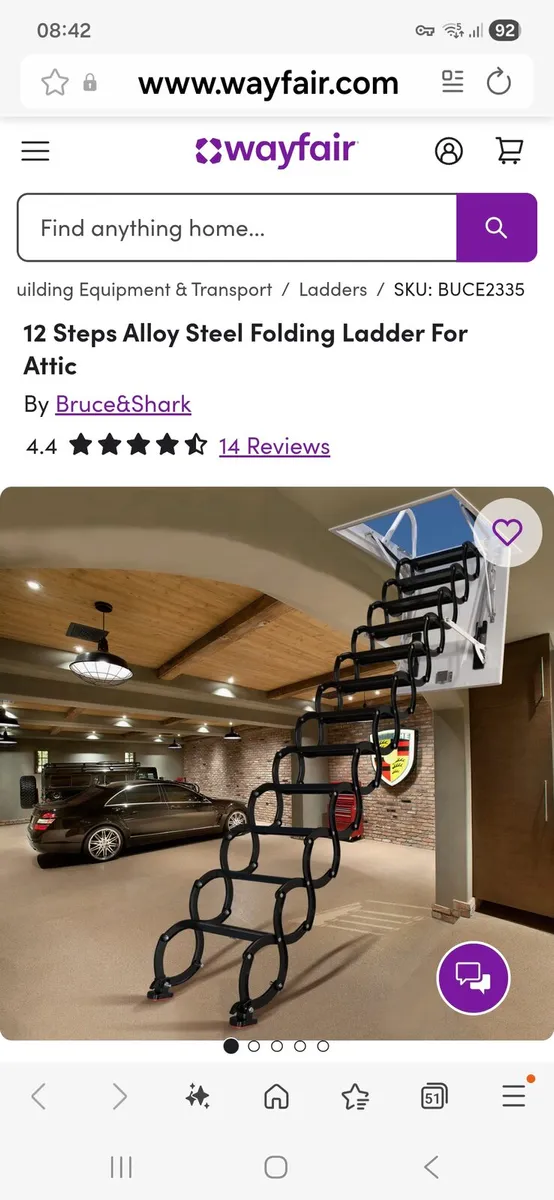 Attic stairs - Image 1