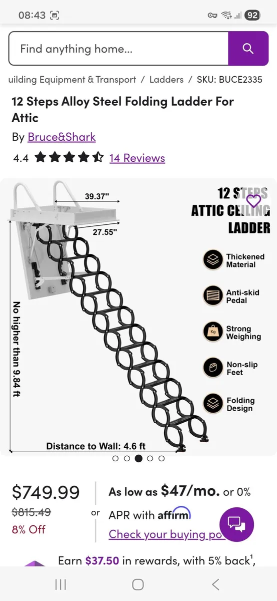 Attic stairs - Image 2