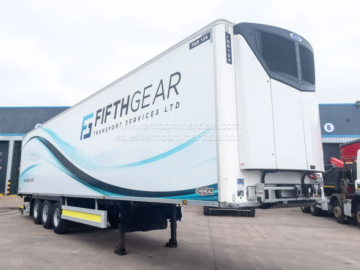 2022 CHEREAU MULTI-TEMP FRIDGE TRAILER - Image 1