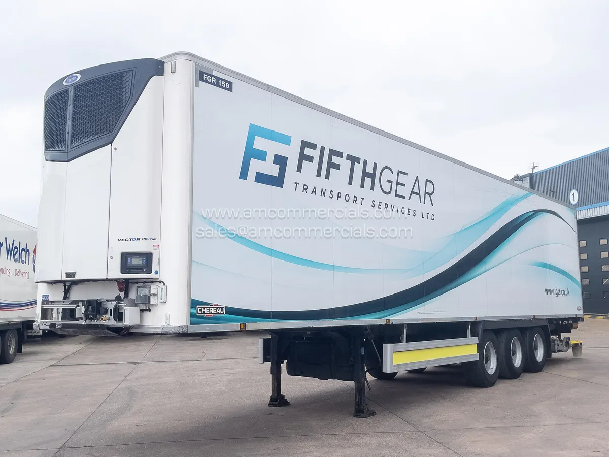 2022 CHEREAU MULTI-TEMP FRIDGE TRAILER - Image 3