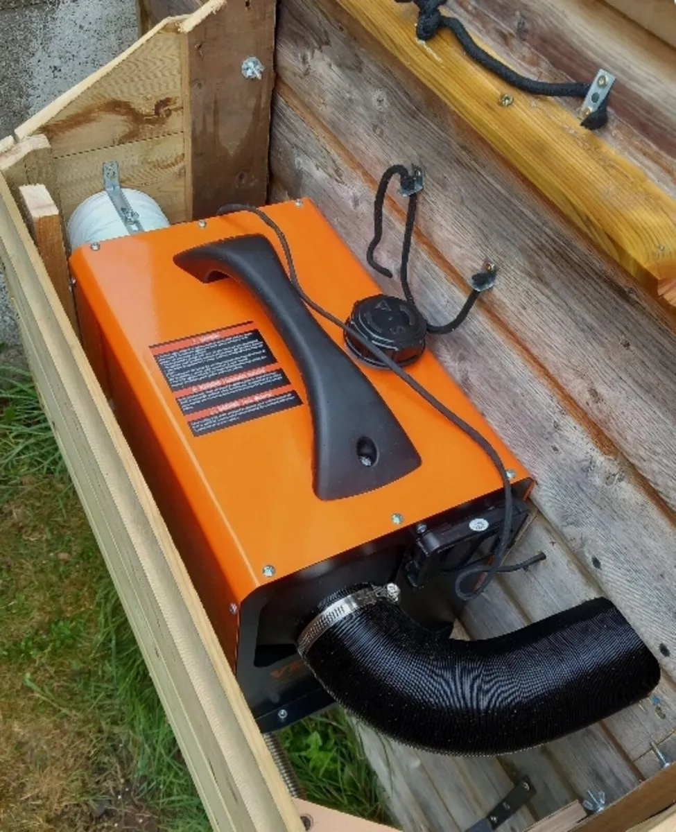 Diesel heater instaled 4 hommes or garages or shed - Image 2