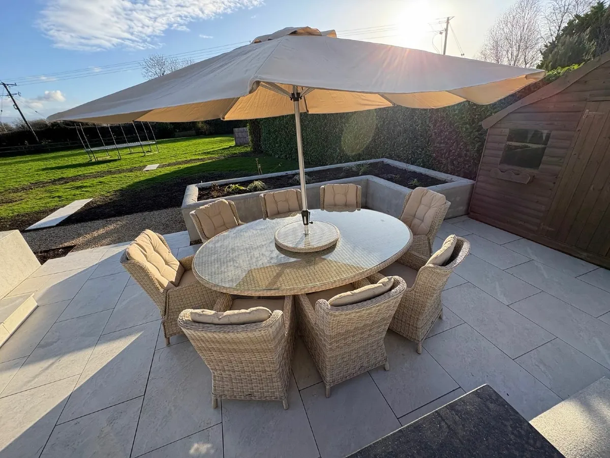 Garden Furniture  Beautiful Bamblecrest Dining Set - Image 2