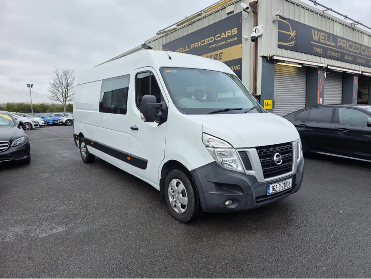 Nissan NV400 L3 H2 FWD 125 CREWCAB 6 SEATS - Image 1
