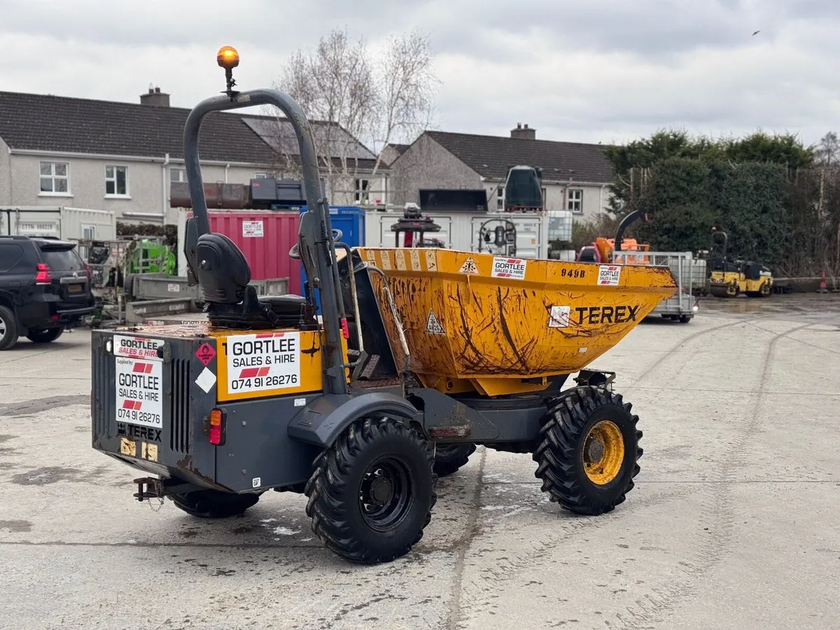 Terex 3Ton Dumper - Image 2