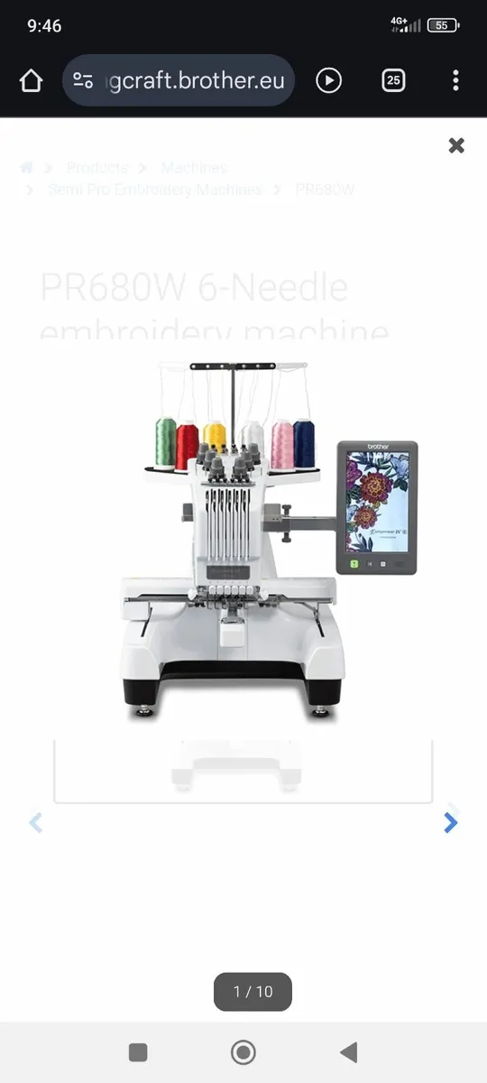 Embroidery machine - Image 1