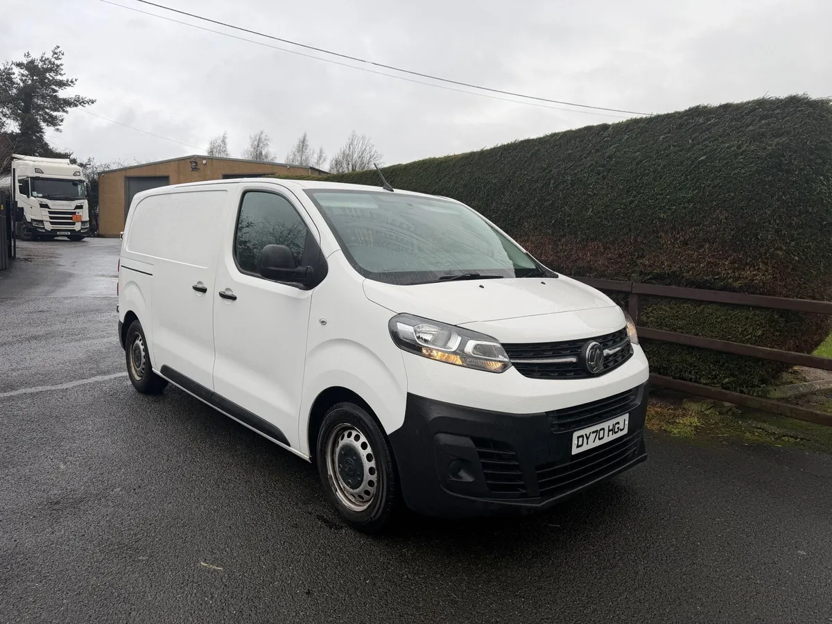 2020 Vauxhall Vivaro 1.5 120 Twin Side Door No Vat - Image 1