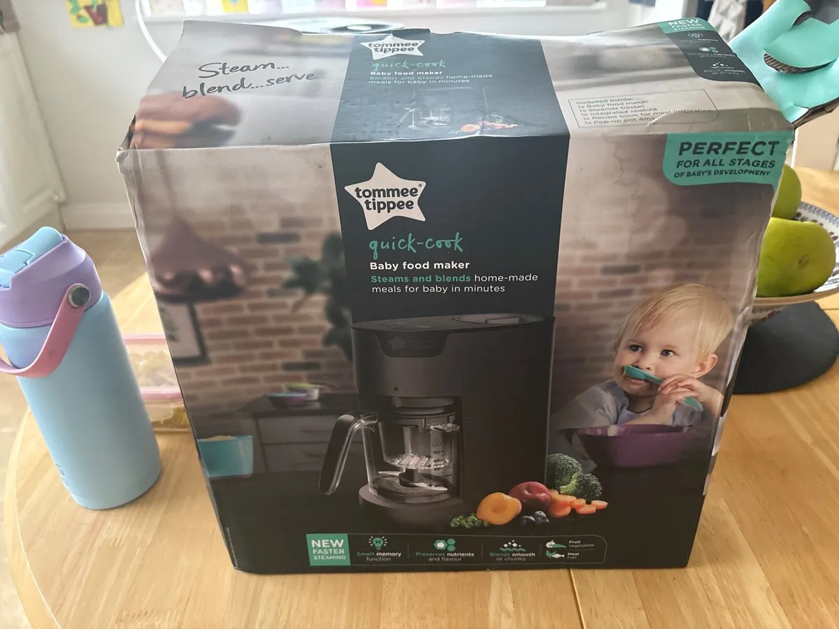 Tommy Tippy Quick Cook 6 - in - 1 baby food machin - Image 1