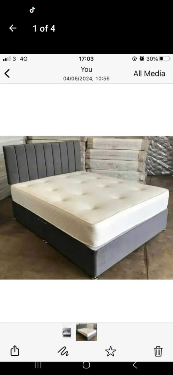 Free delivery to roscommon divans mattress - Image 1