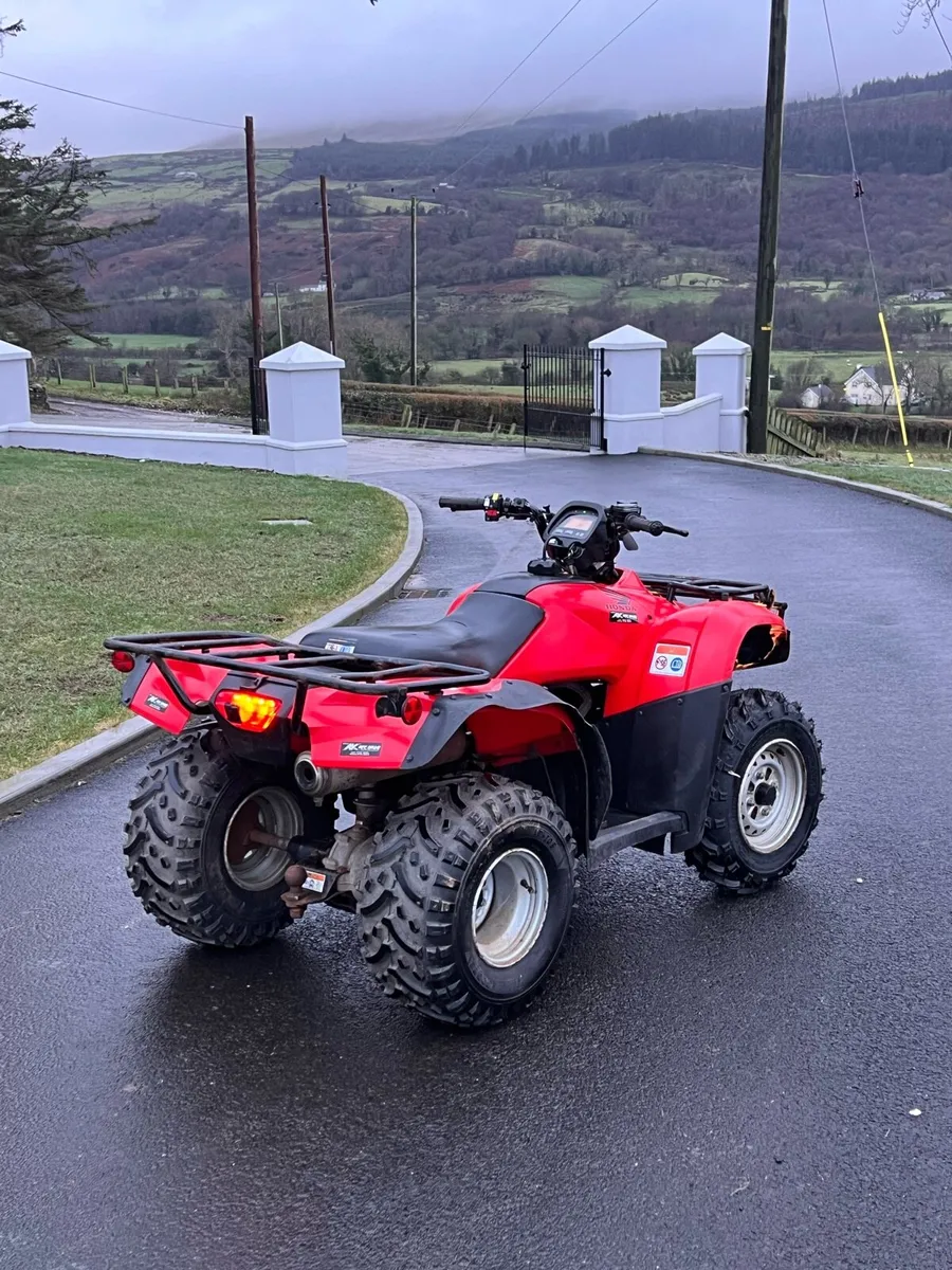 2012 Honda trx 250FM - Image 4