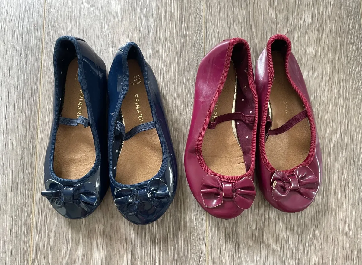 Girls Ballerina Pumps: Size 11 - OR 1 PAIR FREE - Image 1