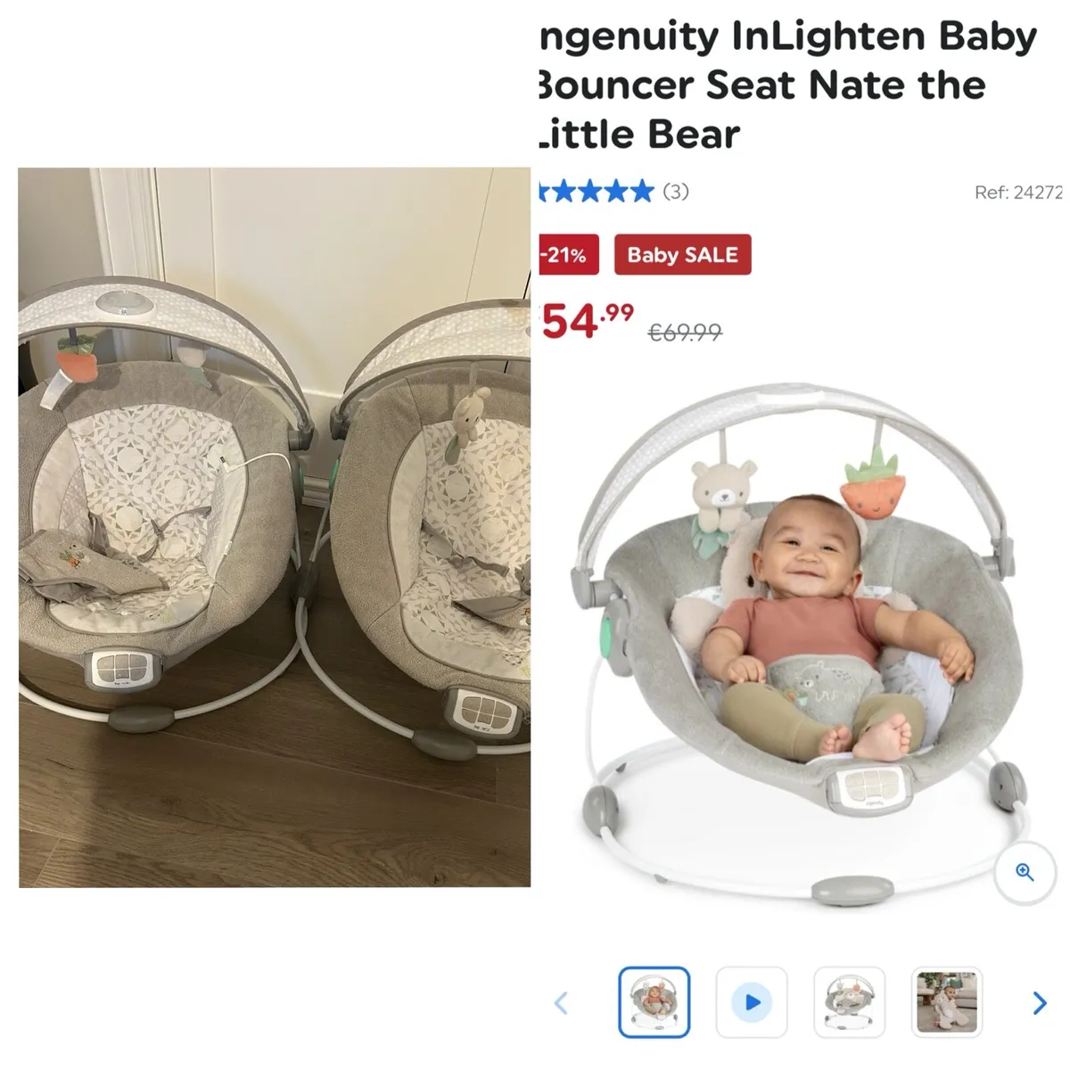 Twin baby items - Image 1