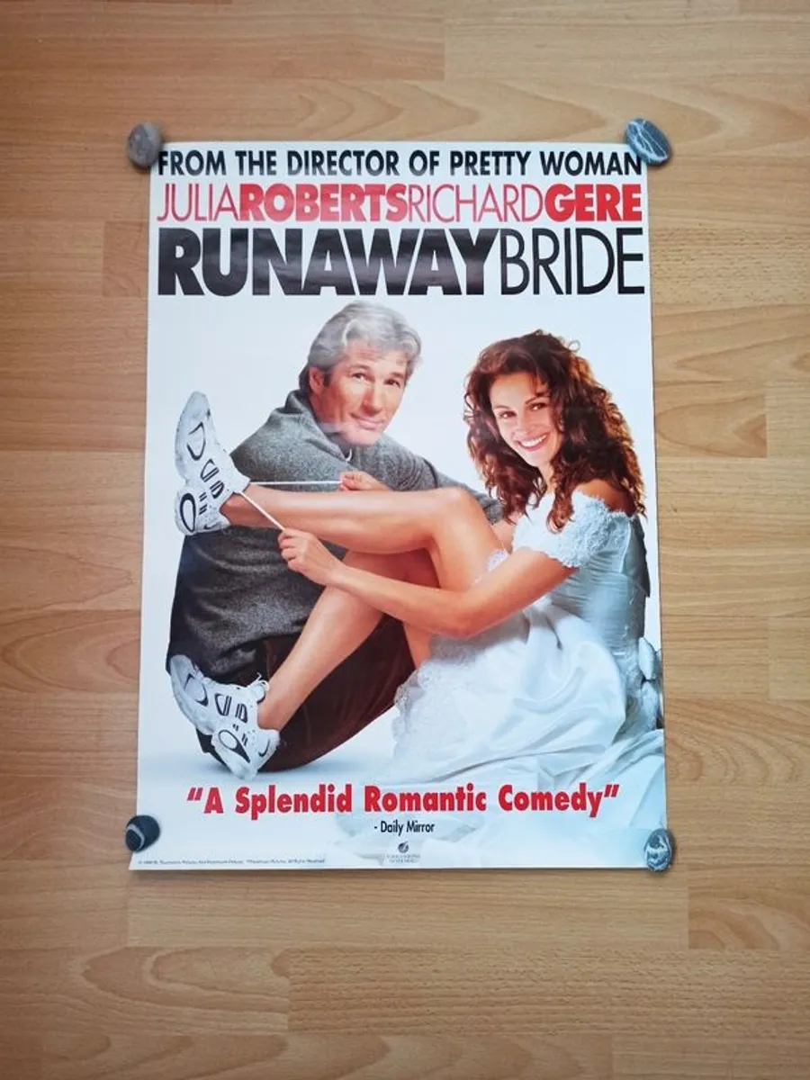 Movie poster  "Runaway bride"  1999  42x59.5cm - Image 1