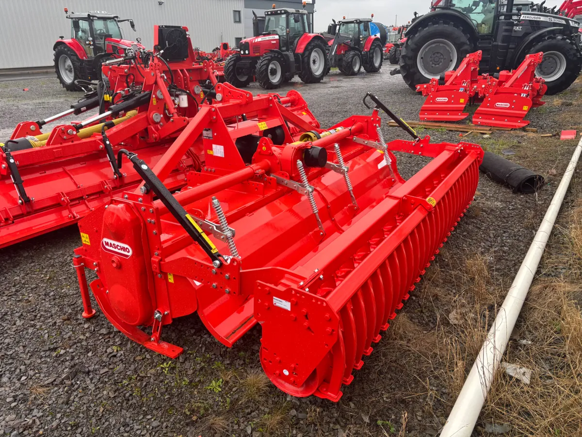 Maschio SC300 Rotavator c/w Packer Roller - Image 2