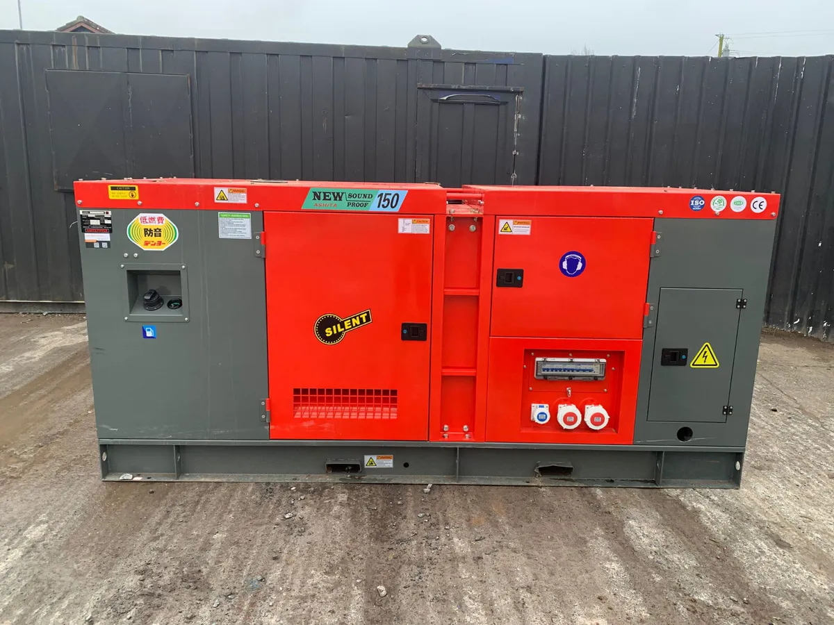 150kVA 3 Phase Super Silent Generator - Image 1