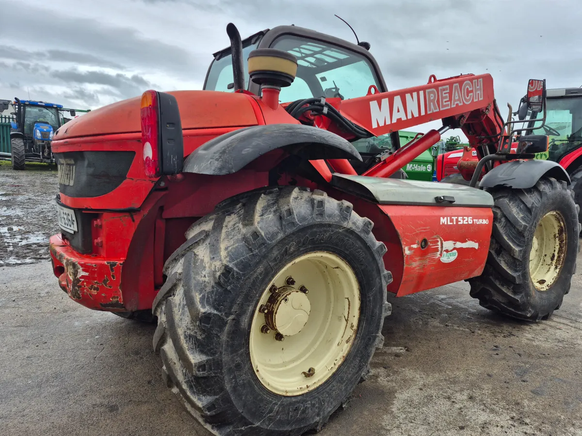 2004 Manitou MLT 526 Telehandler - Image 4