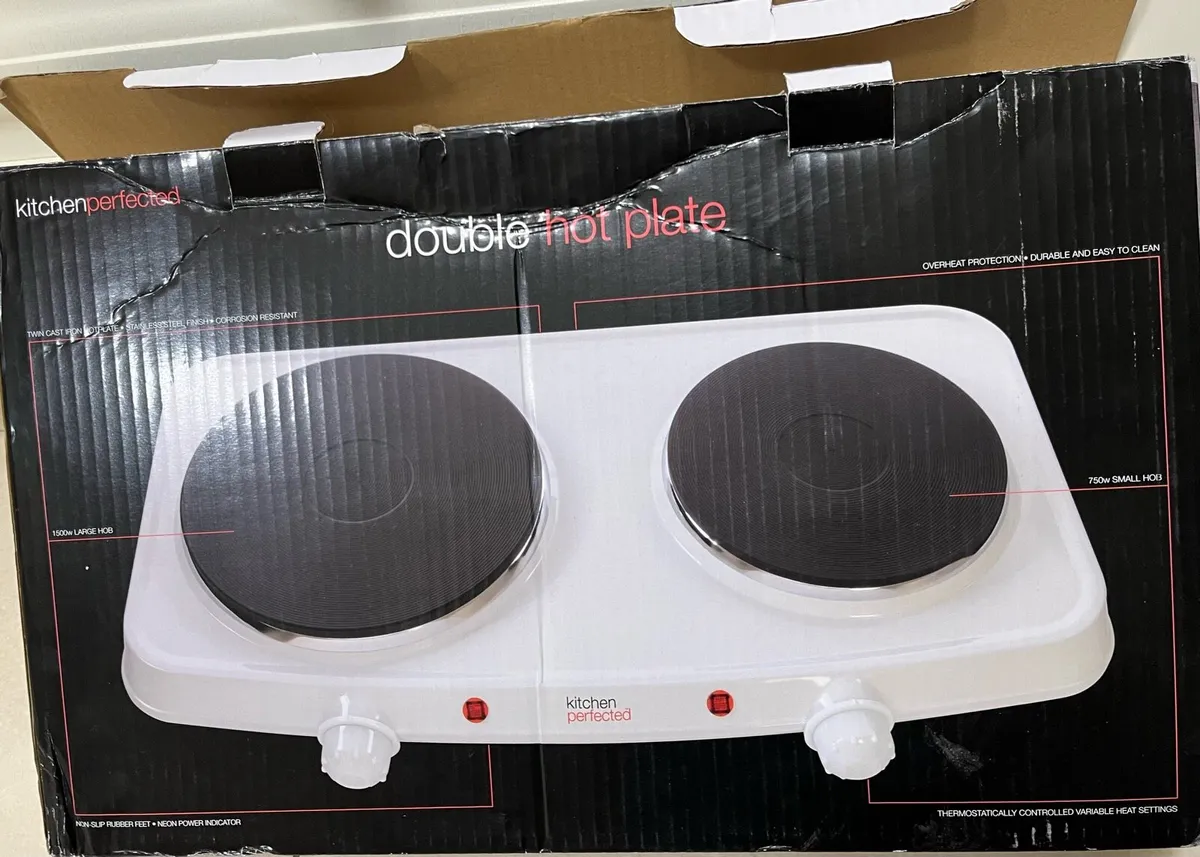 Double Electric Hot Plate - Image 4