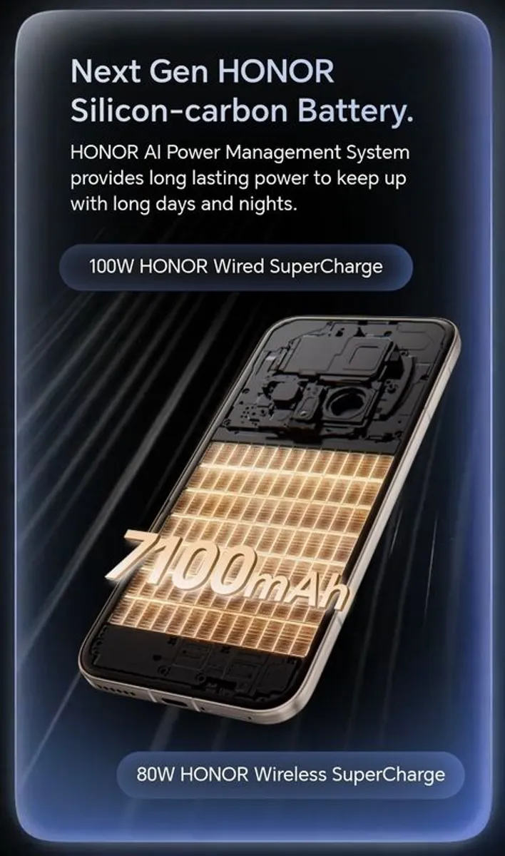 Honor Magic 8 Pro. Black. 512gb/12gb. Global version. - Image 2