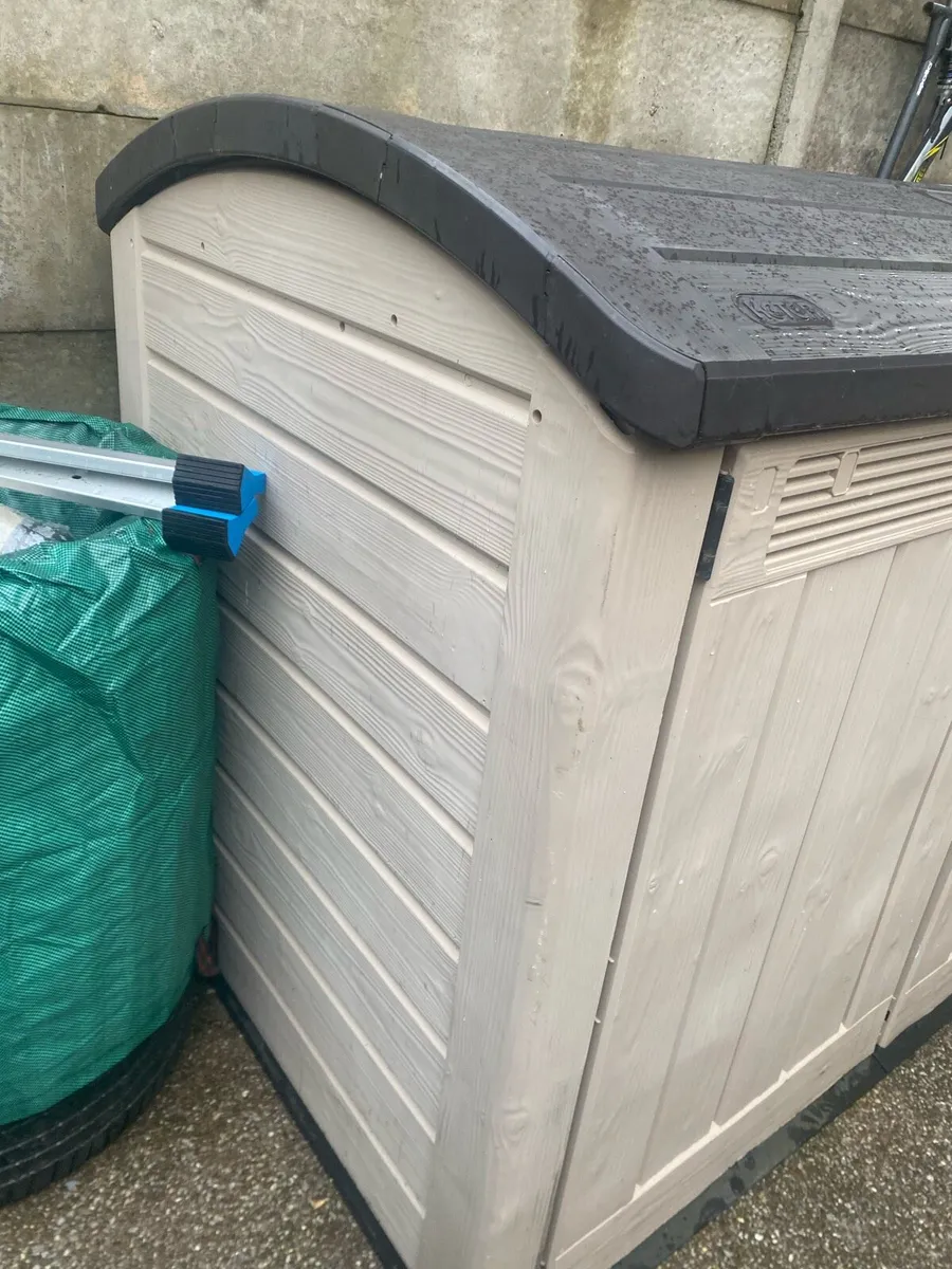 Keter Outdoor Garden Storage Shed - Image 3
