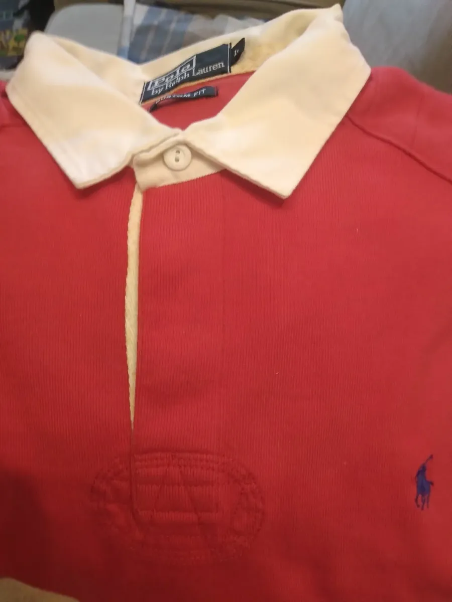 Ralf lauren Rugby style long sleve heavy shirts Ne - Image 4