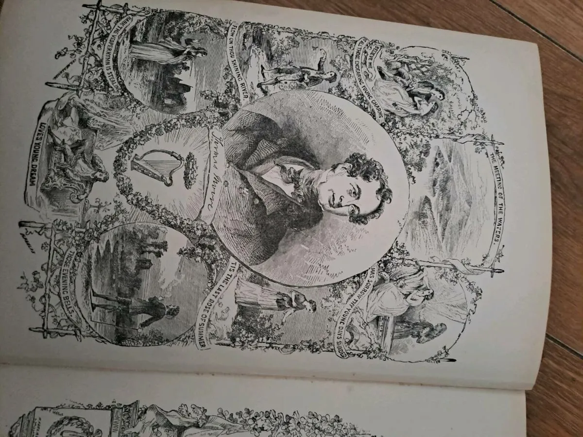 Antique Book of Moores melodies - Image 3